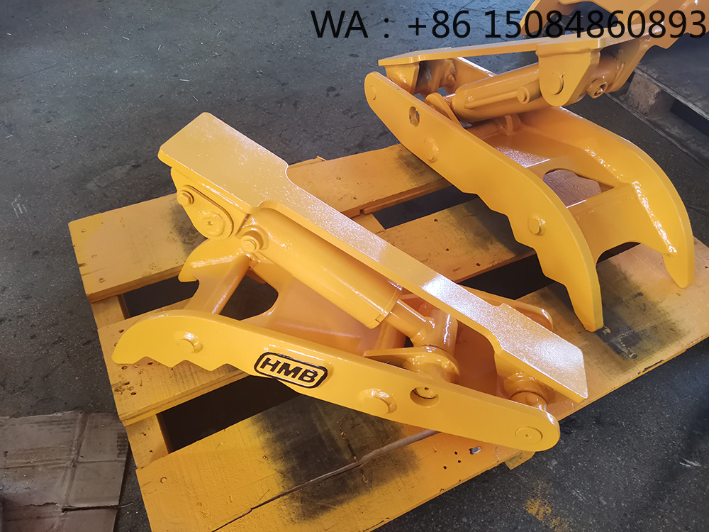 Mini Excavator - หัวหนีบไฮดรอลิกสำหรับรถขุดขนาดเล็ก, อุปกรณ์เสริมหัวหนีบสำหรับงานก่อสร้าง ขายส่ง