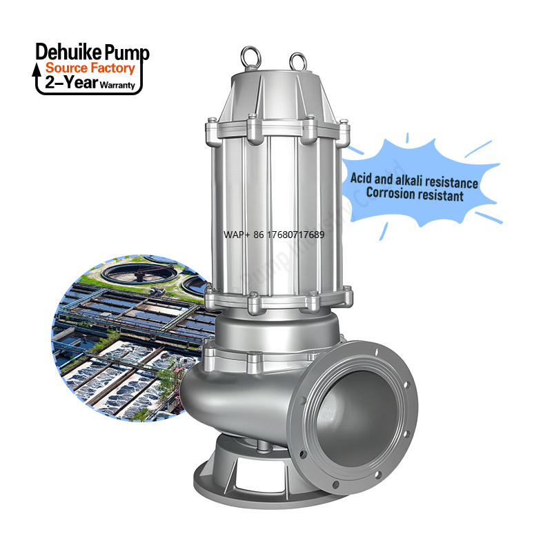 Submersible Pump Sewage - ปั๊มน้ำเสีย ปั๊มดูดทรายใต้น้ำ ปั๊มจุ่มใต้น้ำพร้อมใบมีดตัด ปั๊มสลายเศษวัสดุในน้ำเสีย