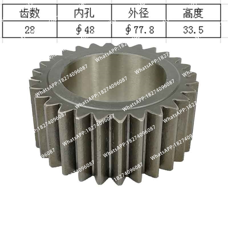 Heavy Equipment Used Parts - มอเตอร์โรตารี่ HD308US สำหรับรถขุด พร้อมเฟืองซันเกียร์และเฟืองดาวเคราะห์ ใช้สำหรับซ่อมแซมเครื่องจักรกลหนัก