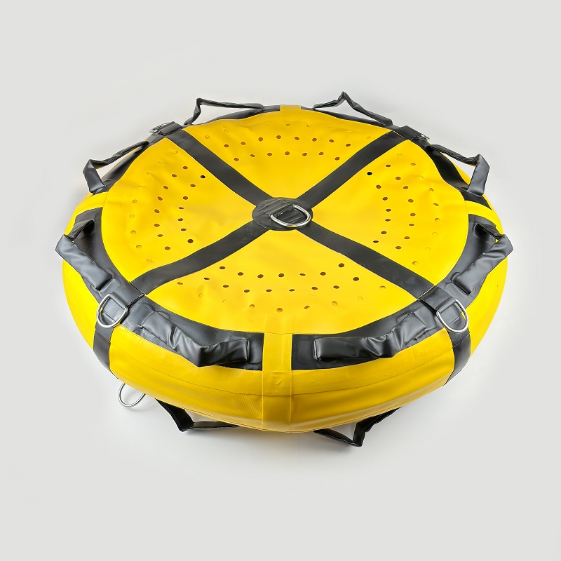 Heavy Equipment Yellow - ทุ่นดำน้ำแบบฟรีไดฟ์วิ่ง PVC สีเหลืองสำหรับดำน้ำลึก กีฬาทางน้ำ อุปกรณ์กีฬาทางน้ำ