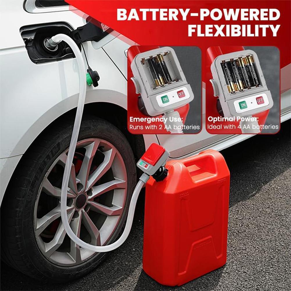 Diesel Water Pump - ปั๊มเชื้อเพลิงดูดไฟฟ้า เซ็นเซอร์หยุดอัตโนมัติ ท่อป้องกันการรั่ว น้ํามันเบนซิน ดีเซล ปั๊มน้ํามันไฟฟ้า