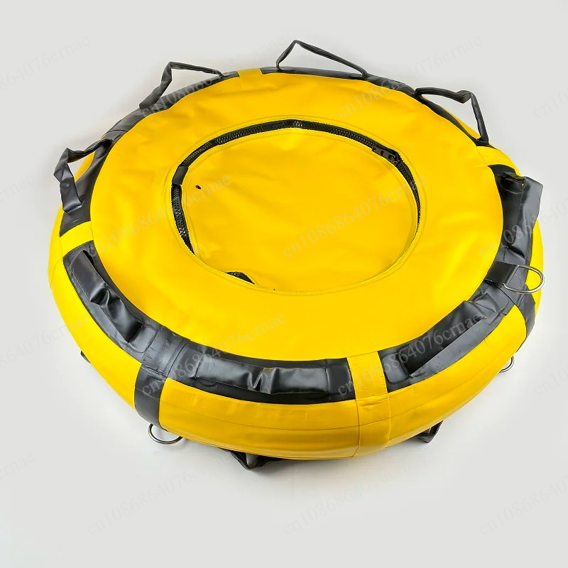 Heavy Equipment Yellow - อุปกรณ์ดำน้ำลึก ว่ายน้ำ กีฬาทางน้ำ ทุ่นดำน้ำสีเหลือง PVC หนา