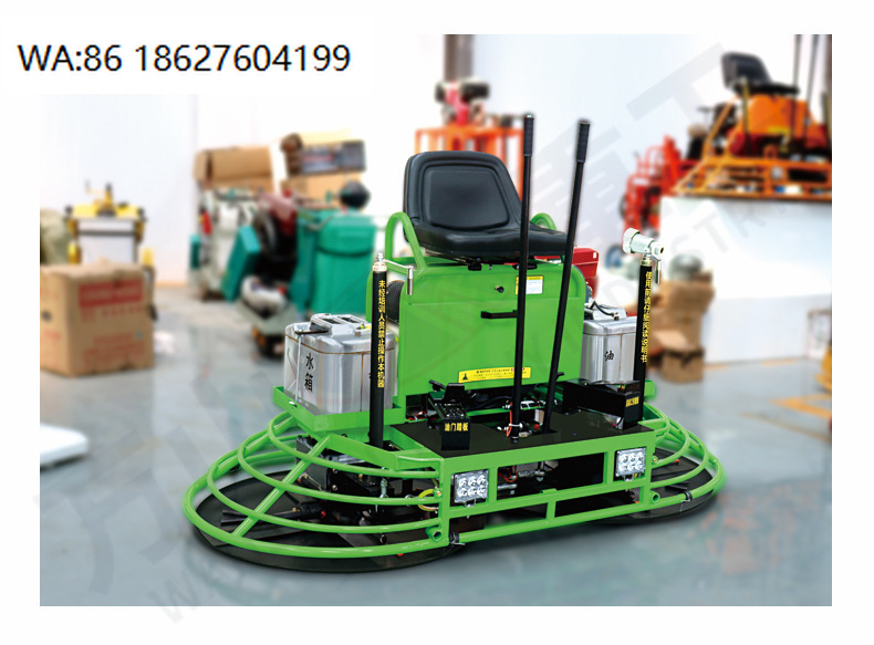 Power Trowel Concrete - เครื่องขัดคอนกรีตแบบหมุนสองหัว กำลังสูง ประสิทธิภาพสูง สำหรับงานขัดพื้นและตกแต่งงานก่อสร้าง