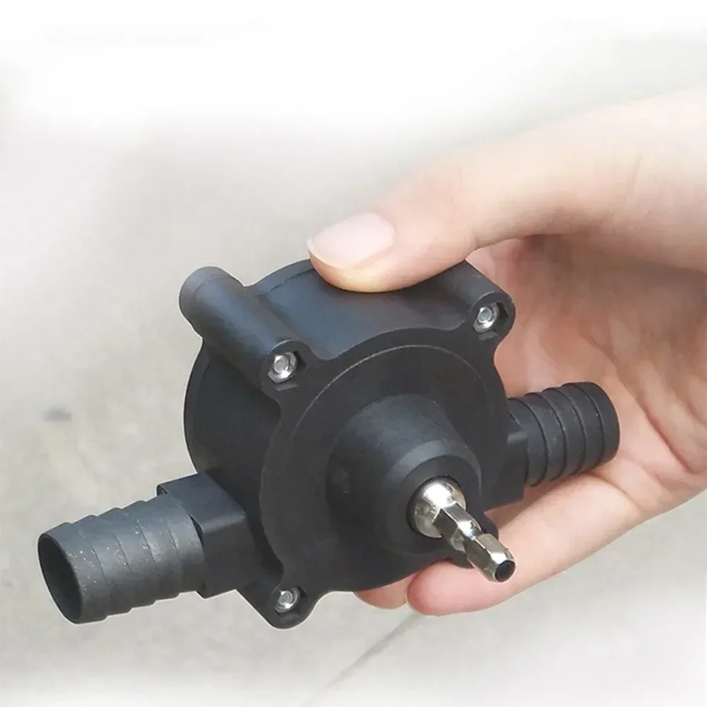 Diesel Water Pump - ปั๊มดูดน้ำมันดีเซลแบบมือถือ ทนทาน ใช้กับสว่านไฟฟ้าได้ ปั๊มดูดน้ำมัน น้ำ ของเหลว