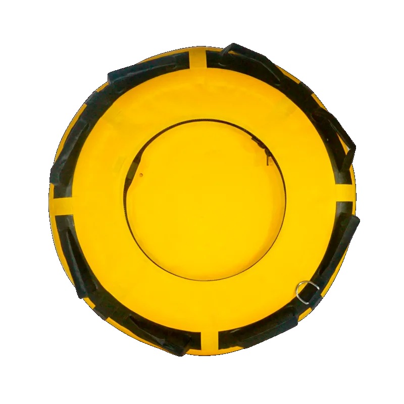 Heavy Equipment Yellow - ทุ่นดำน้ำ PVC สีเหลืองแบบหนา สำหรับดำน้ำลึก ว่ายน้ำ และอุปกรณ์กีฬาทางน้ำ