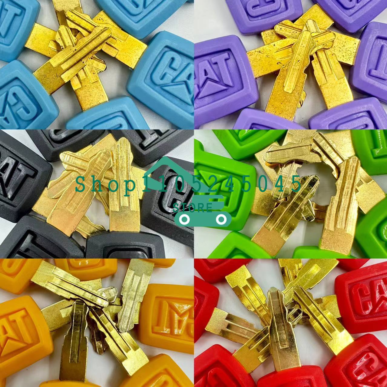 Heavy Equipment Yellow - กุญแจรถบรรทุกหนัก 30 ชิ้น รุ่น 5P8500 8H5306