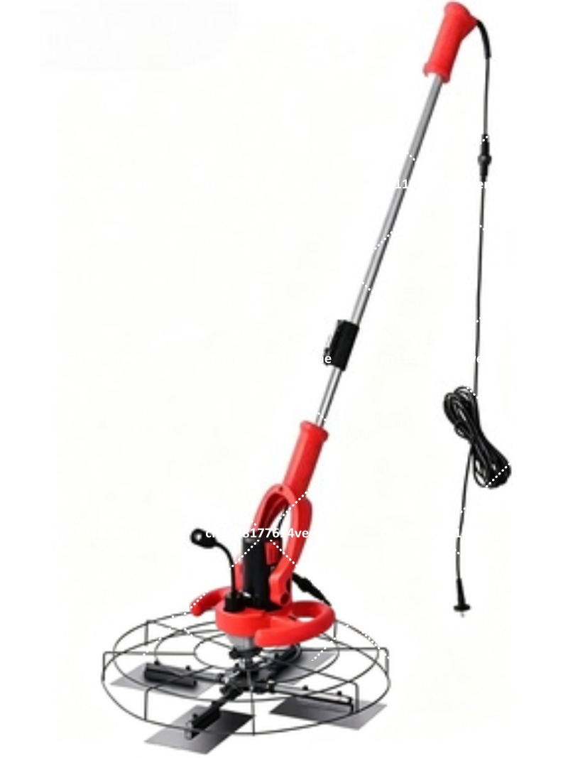 Power Trowel Concrete - เครื่องขัดพื้นคอนกรีตแบบใช้มือผลัก ใช้ไฟฟ้า สำหรับปรับผิวทางปูนซีเมนต์ให้เรียบในสถานที่ก่อสร้าง