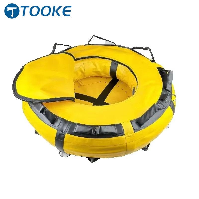 Heavy Equipment Yellow - ทุ่นลอยน้ำ PVC สีเหลืองสำหรับดำน้ำแบบฟรีไดฟ์วิ่ง ทุ่นลอยน้ำแบบหนัก อุปกรณ์กีฬาทางน้ำสำหรับดำน้ำ ใช้ส่งสัญญาณในกีฬาทางน้ำ