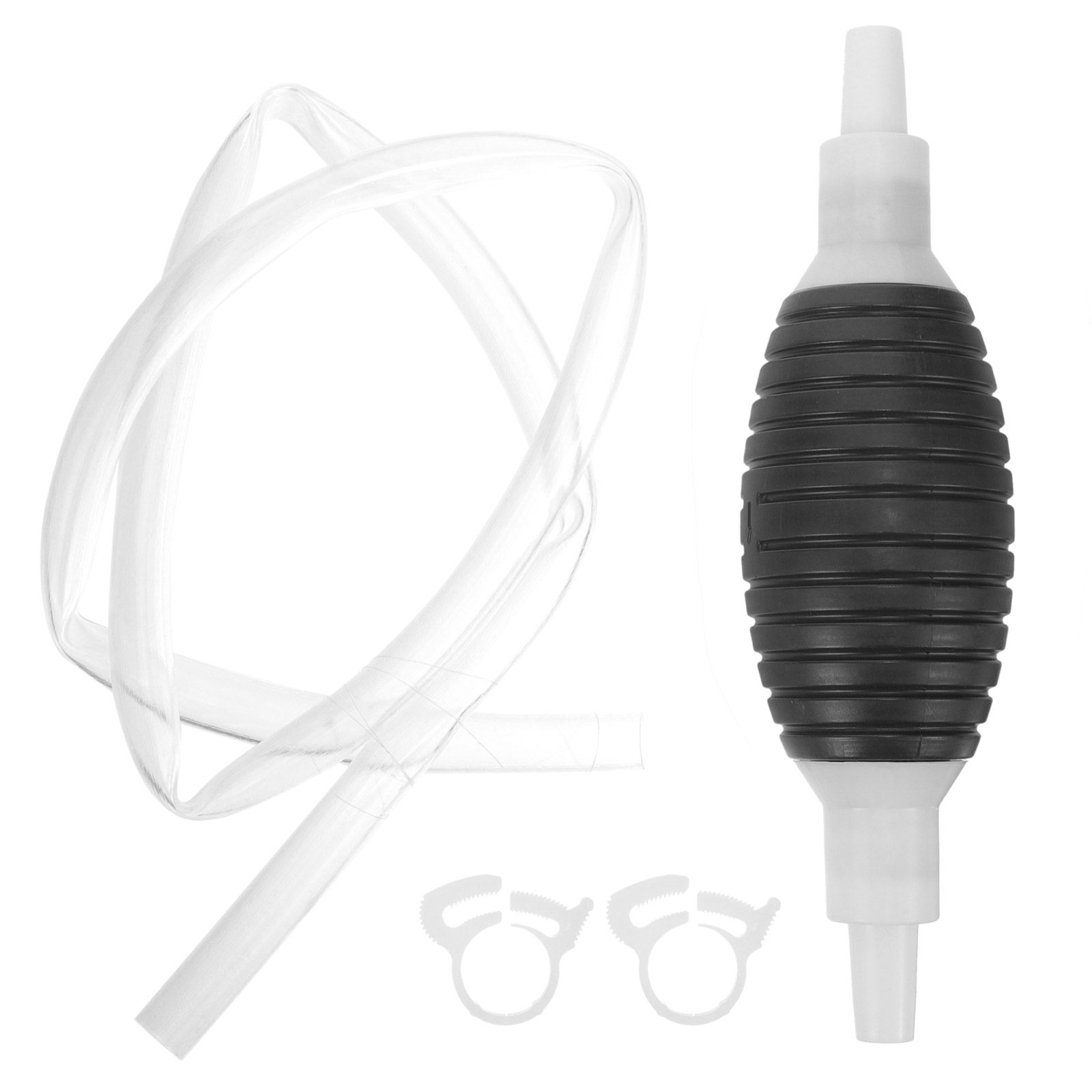 Diesel Water Pump - 1 ชุด ปั๊มถ่ายน้ำมันแบบมือบีบ สำหรับน้ำมันเบนซิน ดีเซล น้ำ
