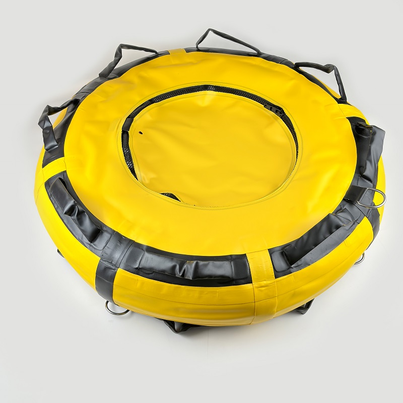 Heavy Equipment Yellow - ทุ่นดำน้ำ PVC สีเหลืองแบบหนา สำหรับดำน้ำลึก ว่ายน้ำ และอุปกรณ์กีฬาทางน้ำ