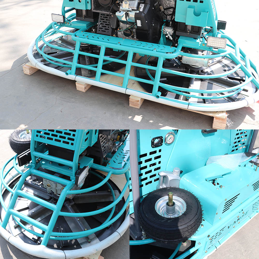 เครื่องขัดคอนกรีตแบบนั่งขับ 46 - Power Trowel Concrete บทวิจารณ์และราคา