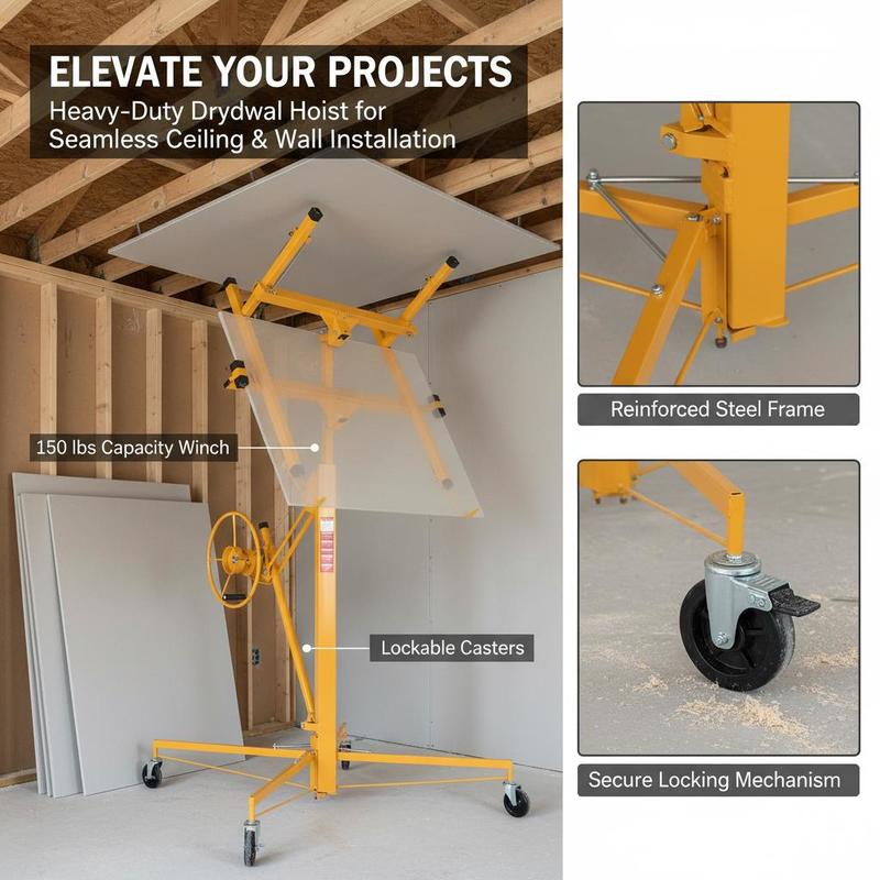 แจ็คยึดแผง 11 ฟุต สำหรับติดตั้ - Heavy Equipment Yellow บทวิจารณ์และราคา