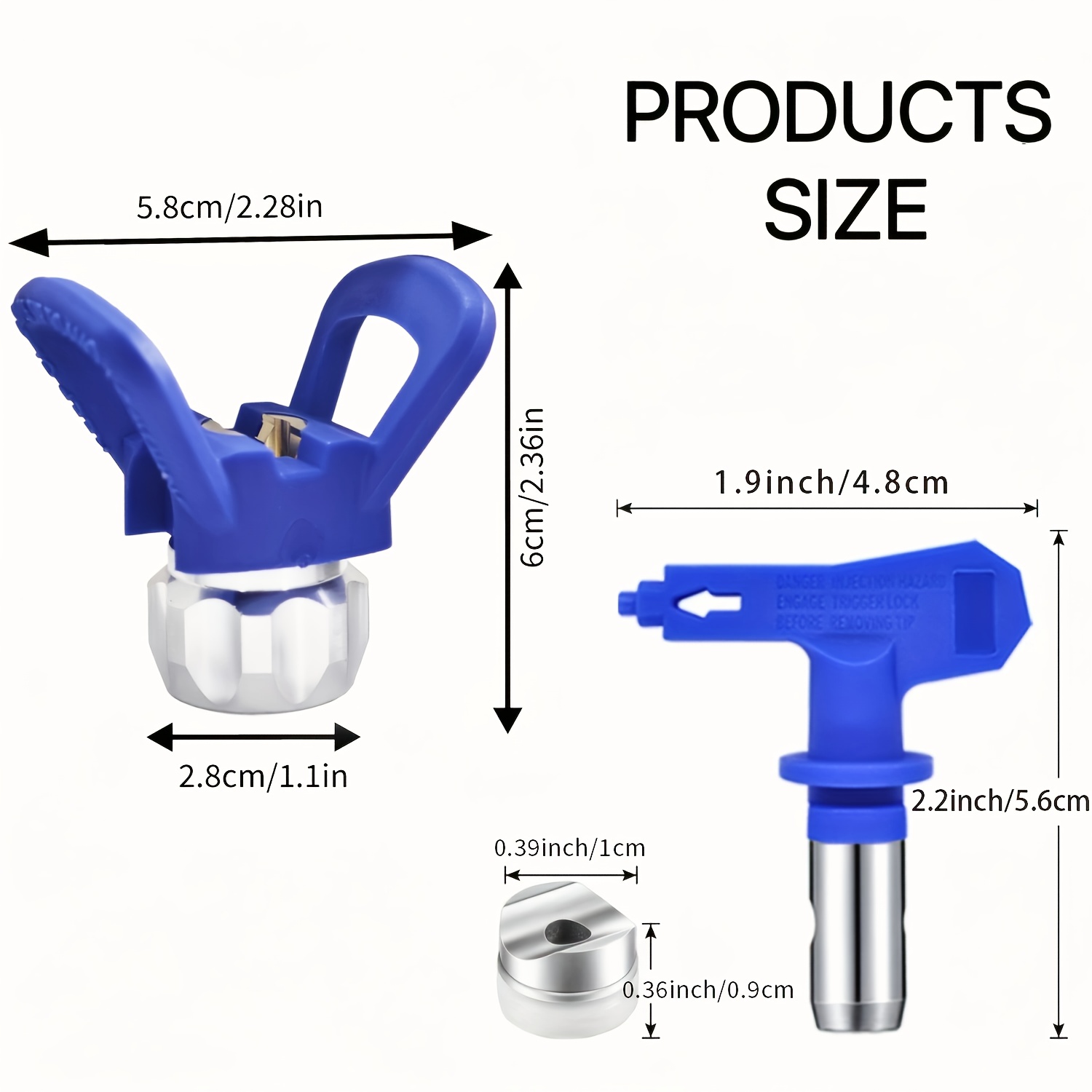ตัวป้องกันหัวฉีดสเปรย์สีแบบไร้ - Heavy Equipment Paint บทวิจารณ์และราคา