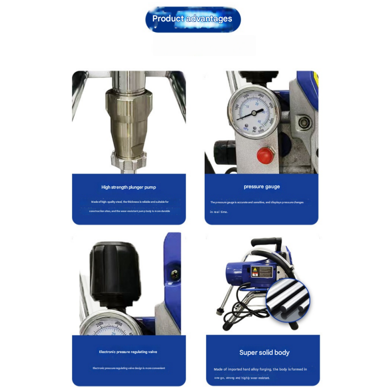 เครื่องพ่นสีไฟฟ้าไร้อากาศแบบหน - Heavy Equipment Paint บทวิจารณ์และราคา