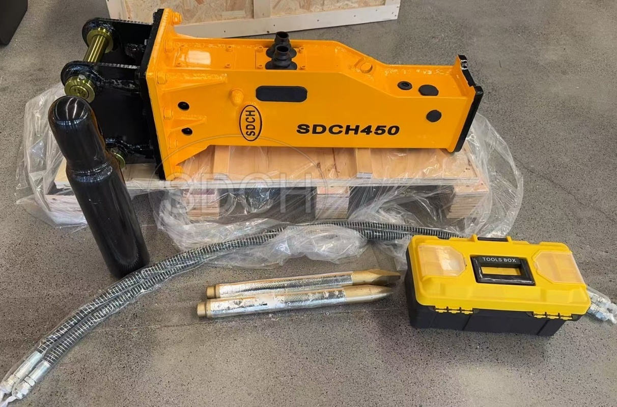 หัวเจาะหินไฮดรอลิกสำหรับรถขุดข - Mini Excavator บทวิจารณ์และราคา