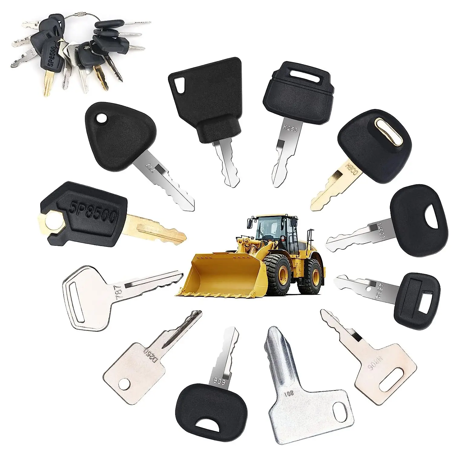 กุญแจสตาร์ทเครื่องจักรกลหนัก 1 - Heavy Equipment Komatsu บทวิจารณ์และราคา