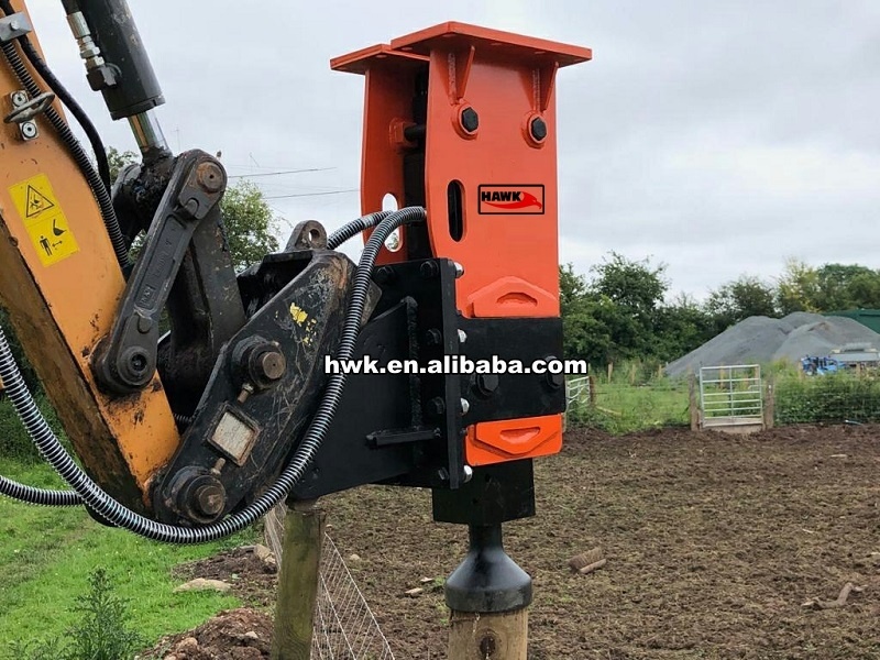 อุปกรณ์ต่อพ่วงสำหรับตอกเสาเข็ม - Mini Excavator บทวิจารณ์และราคา