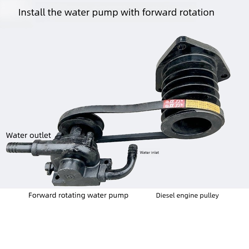 ปั๊มน้ำหล่อเย็นแบบหมุนเวียนที่ - Diesel Water Pump บทวิจารณ์และราคา